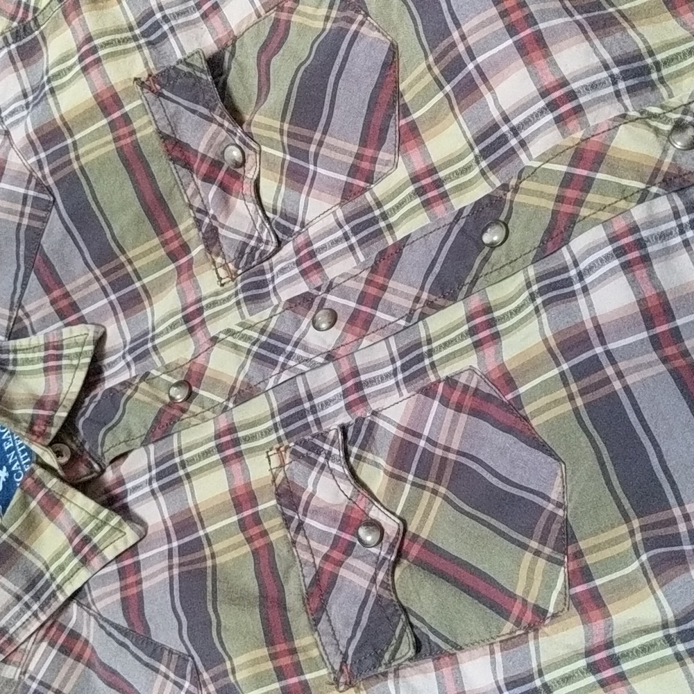 American Eagle Outfitters Vintage Fit Plaid Shirt